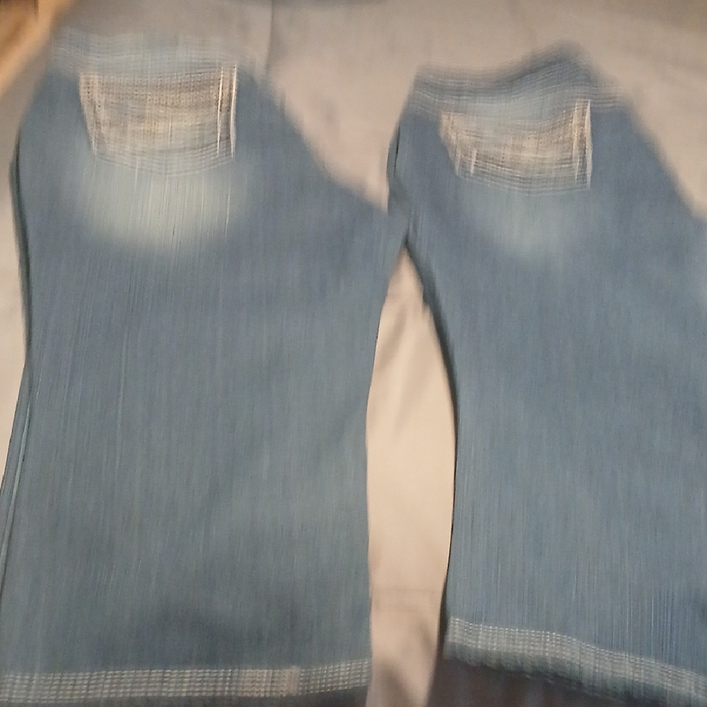 Maurices Women's Straight Leg Light Blue Denim Jeans